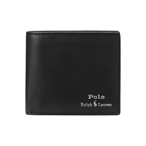 Polo Ralph Lauren Кожа Кошелек Мужской Черный