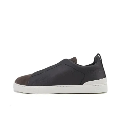 Ermenegildo Zegna Triple Stitch Скейтборд Кроссовки Низ Мужские