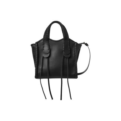 Chloe Mony Блестящая сумка через плечо из телячьей кожи маленькая сумка женская черная