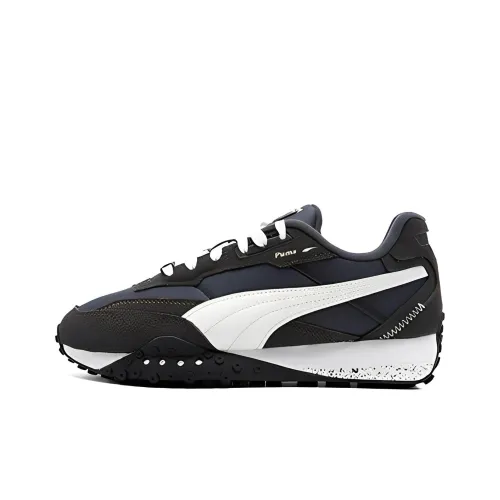 PUMA Blktop Rider Low Топ Кэжуал Унисекс Черный Белый