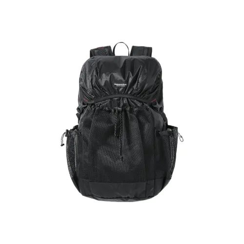 Thisisneverthat Nylon Mesh Pocket Backpack Regular Men's Black Thisisneverthat Нейлон Сетчатый Карман Рюкзак Стандартный Мужской Черный