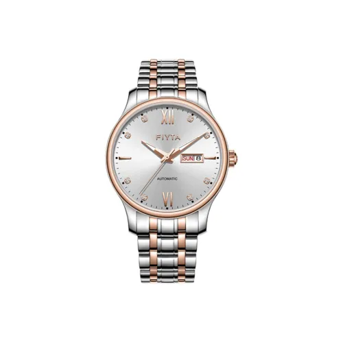 FIYTA Автоматический механический механизм Мужские часы Classic Collection 40мм*40мм*11,5мм Черные