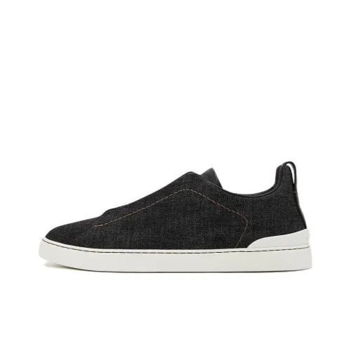 Ermenegildo Zegna Triple Stitch Скейтборд Кроссовки Низ Мужские