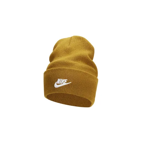 NIKE Шапки-бини Желтого цвета Унисекс