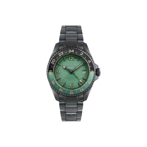 OUT OF ORDER Наручные часы Автоматический механический механизм Нержавеющая сталь Ремешок 40 Зеленый циферблат Унисекс 24.VE