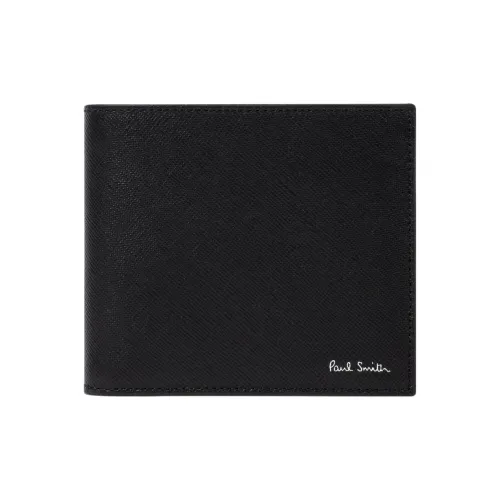 Paul Smith Кожа Кошелек Мини Мужской Черный