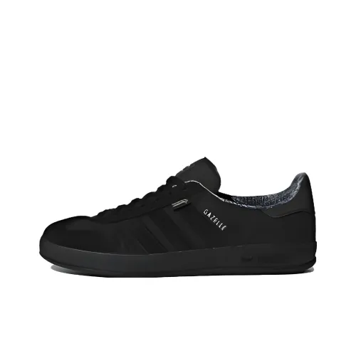 Adidas Originals GAZELLE INDOOR Износостойкий Легкий Низкий Топ Кроссовки для скейтбординга Мужские Черные