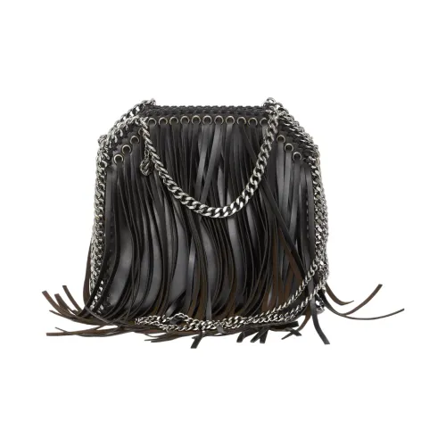 Stella McCartney Кожа Сумка через плечо Сумка Мини Женская Черная