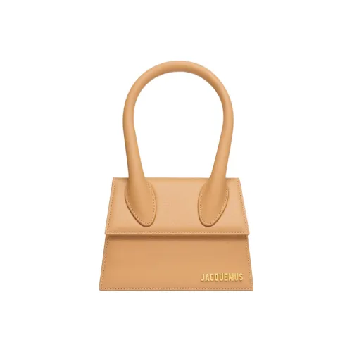 Jacquemus Le Chiquito Коровья кожа Сумка через плечо Сумка Женская CAMEL