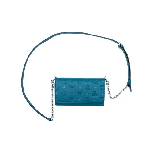 MCM Aren Кожа Ручная Сумка через плечо Кошелек Женский Зеленый