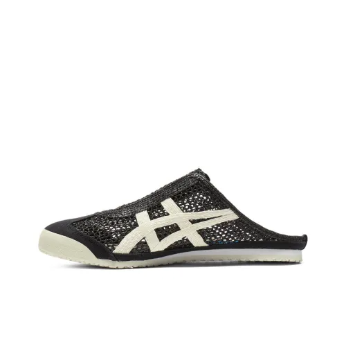 Onitsuka Tiger MEXICO 66 Sabot Дышащий и Легкий Низкий Топ Casual Унисекс Черный
