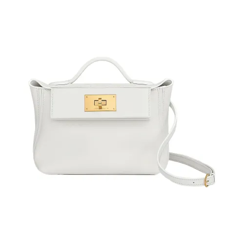 HERMES 24 24 Evercolor Swift Телячья кожа Сумка Сумка через плечо Сумка через плечо Мини Women's White