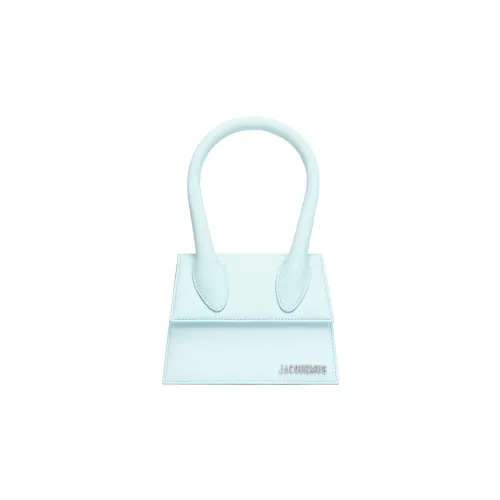 Jacquemus Le Chiquito Moyen Сумка через плечо из коровьей кожи женская светло-синяя