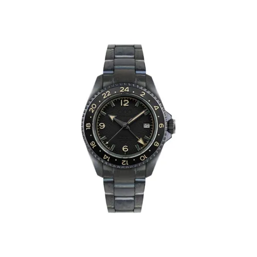 OUT OF ORDER Наручные часы Автоматический Механический Механизм Нержавеющая Сталь Ремешок Черный Циферблат Унисекс 000,001 24.NE