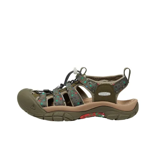 Fuji Рок x Keen Newport Retro Дышащая и Износостойкая Обувь для горных походов Женская с принтом Яшма