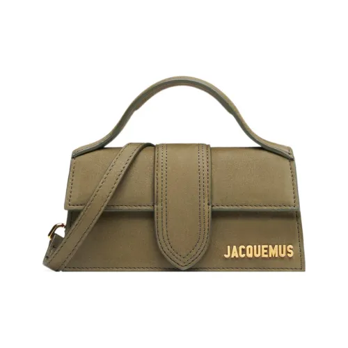 Jacquemus Le Bambino Сумка через плечо из коровьей кожи маленькая сумка женская темно-хаки