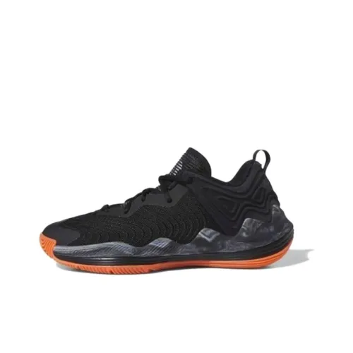 Adidas D Rose Son Of Chi 3,0 Амортизация Низкий Верх Баскетбольные Кроссовки Мужские Черные