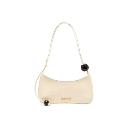 Jacquemus Коровья кожа Пельменная сумка через плечо женская сумка цвет слоновая кость