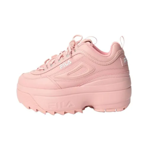 FILA Disruptor Series 2 Wedge Low Топ Повседневная обувь Женская Розовая