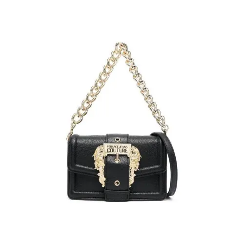 VERSACE JEANS COUTURE Полиэстер Сумка через плечо Женская Черная