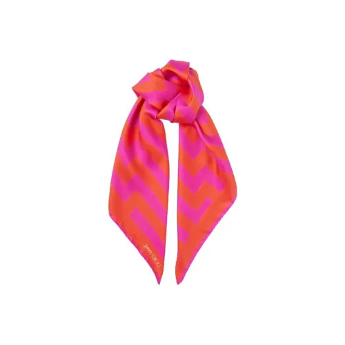 Jimmy Choo Cotton Knit Шарфы Розовый Женские