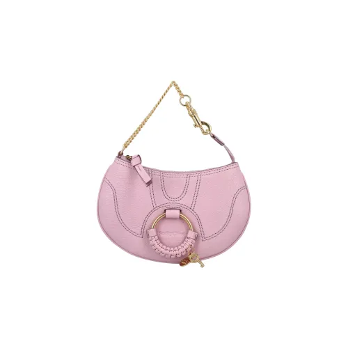 See By Chloe Hana Рельефная кожа Козья Сумка Клатч Стандартная Женская Розовая