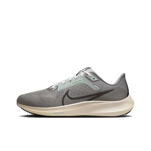 Nike Air Zoom Pegasus 40 Амортизация Противоскользящий Низкий Отскок Низкий Топ Тренировочные Беговые Кроссовки Мужские Серые