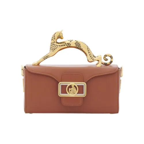 Lanvin Сумка через плечо из телячьей кожи сумка для женщин коричневый