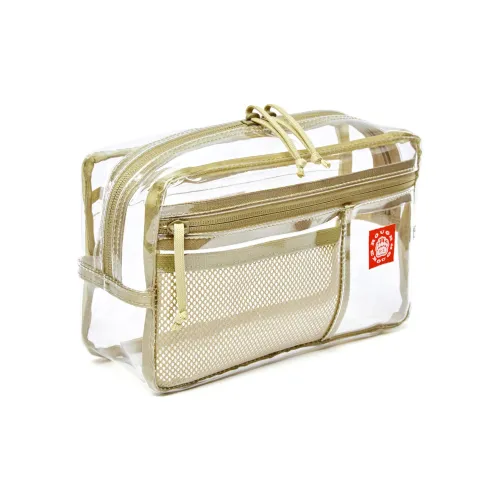 Rough Enough PVC Makeup Bag Хранение Туалетная сумка Большая Унисекс Прозрачная