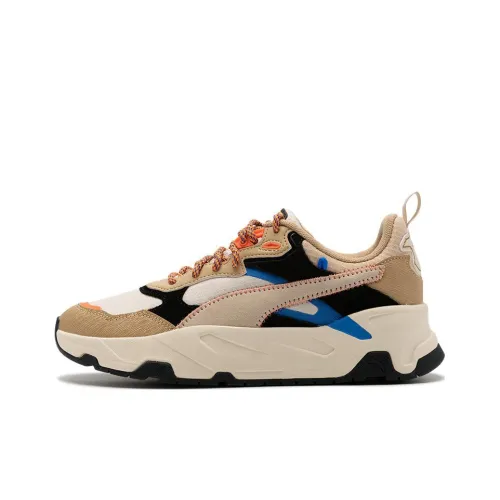 PUMA Trinity Collection OPEN ROAD Низкие Кроссовки для скейтбординга Унисекс Коричневый Белый