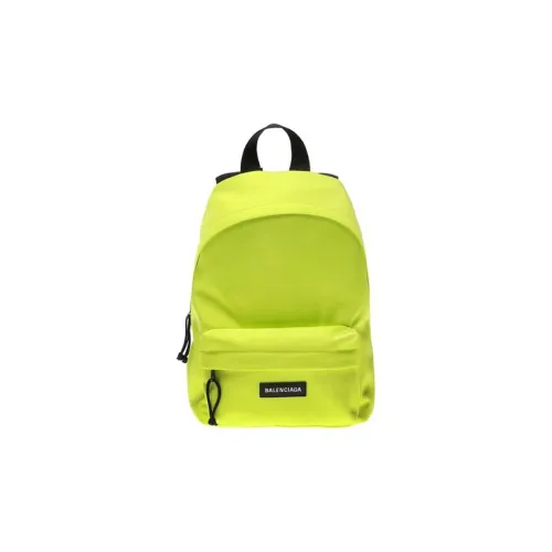Balenciaga Холст Рюкзак Унисекс Неоново-Желтый