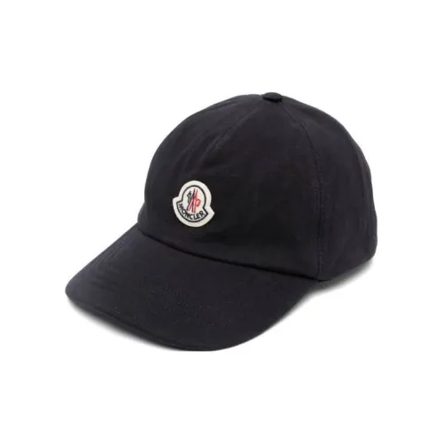 MONCLER Хлопковые кепки черные мужские