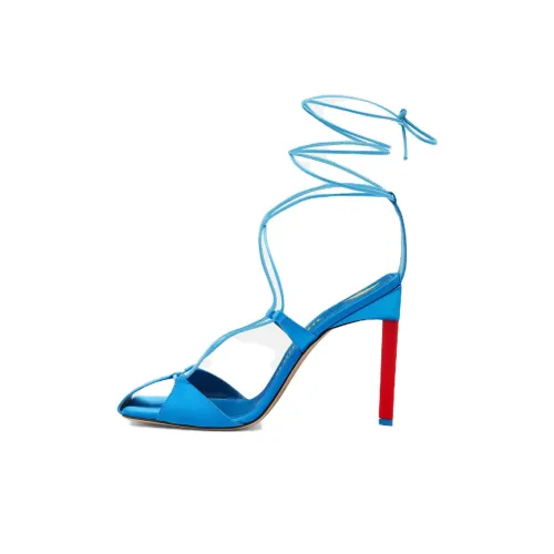 The Attico One Ремешок Сандалии Женские Синие