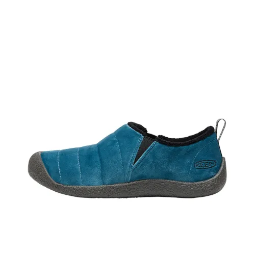 KEEN Howser 2 Slip-Resistant Abrasion-Resistant Low Top Casual Shoes Women's Blue Gray KEEN Howser 2 Slip-Resistant Abrasion-Resistant Низкий Топ Повседневная Обувь Женская Синий Серый