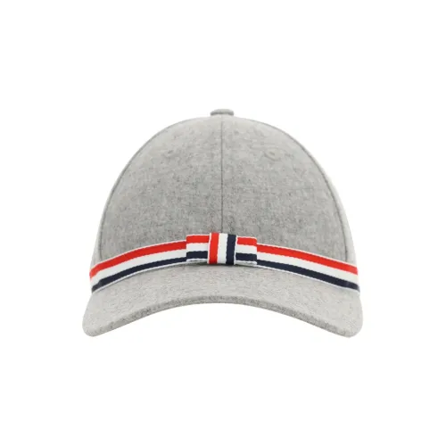 THOM BROWNE Шерсть Бейсболка Серого Цвета Женская