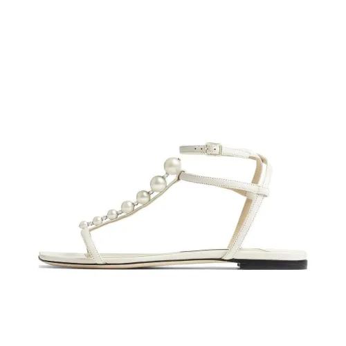 Jimmy Choo One Ремень Сандалии Женские Белые