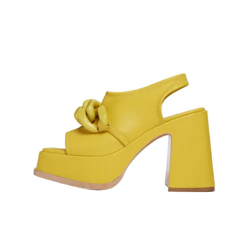 Stella McCartney Skyla One Ремешок Сандалии Женские Желтые