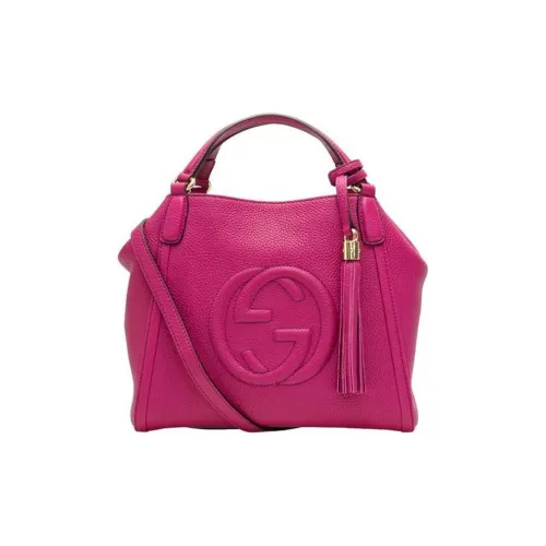 GUCCI Кожа Сумка через плечо Сумка Обычная Женская Розовая