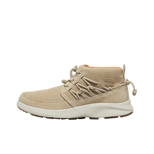 Keen Uneek Альпинистские и туристические ботинки Низкий верх Слоновая кость Женские