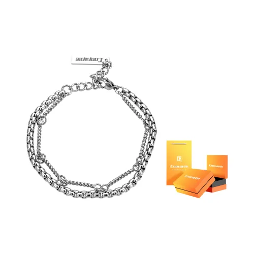 Cooraree Браслеты из титанового стального сплава Унисекс