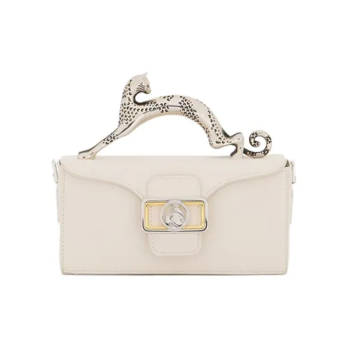 Lanvin Телячья кожа Сумка через плечо Сумка Обычная Женская Мел