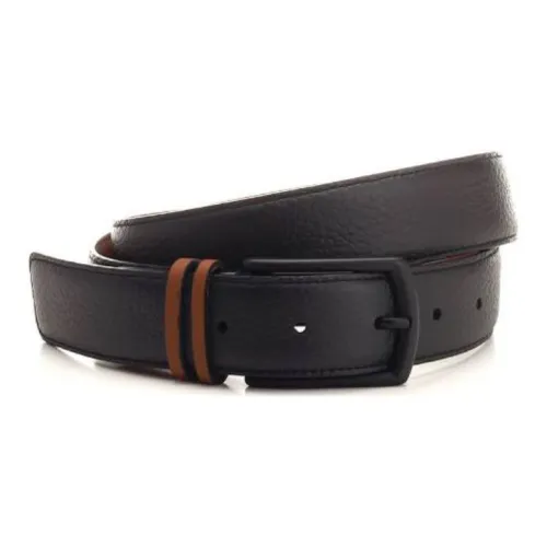 Ermenegildo Zegna Кожаные ремни Мужской Черный