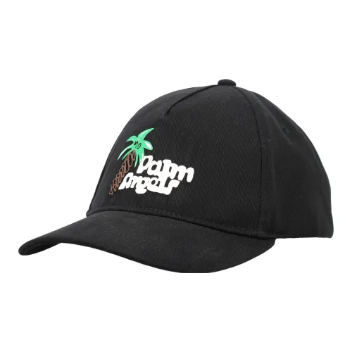PALM ANGELS Хлопковые кепки черные мужские