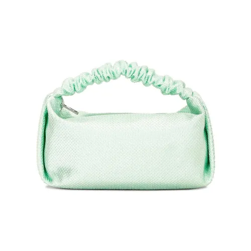 Alexander Wang Scrunchie Кристальная Сумка Мини Женская Зеленая