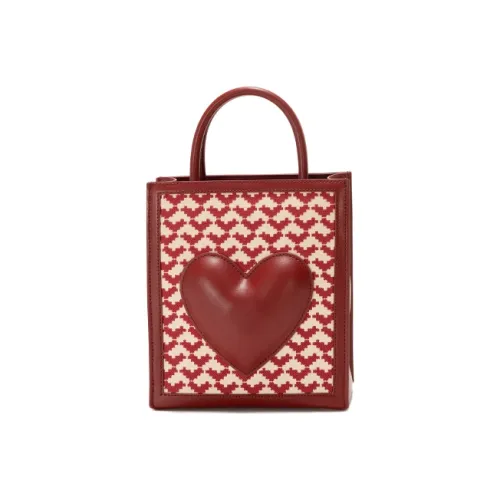 GXFMOD Коровья кожа Невеста's Wedding Сумка Сумка Сумка через плечо Сумка через плечо Средний Женская Красная