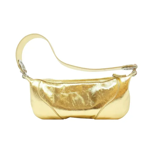 By Far Amira GRAIN LEATHER Сумка Сумка через плечо Женская Золотая