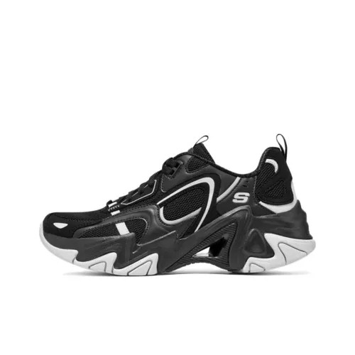 Skechers Stamina V3 MID Топ Кэжуал Женский Черный Белый