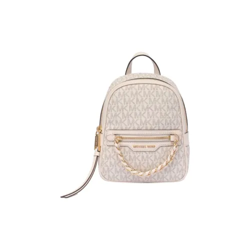 MICHAEL KORS Elliot Полиуретан Рюкзак Экстра Маленький Женский Бежевый
