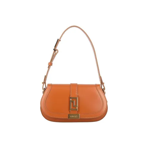 FANSIZHE Greca Goddess Коровья кожа Сумка через плечо Сумка на плечо Женская Карамельный коричневый