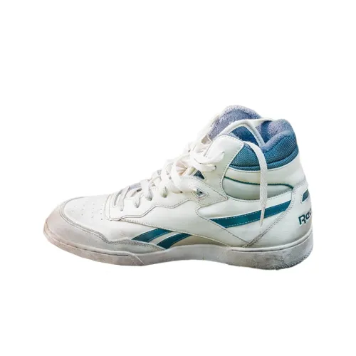 Reebok 'FOMO IS Dead' Амортизация Высокие Кроссовки для скейтбординга Мужские Белые и Синие